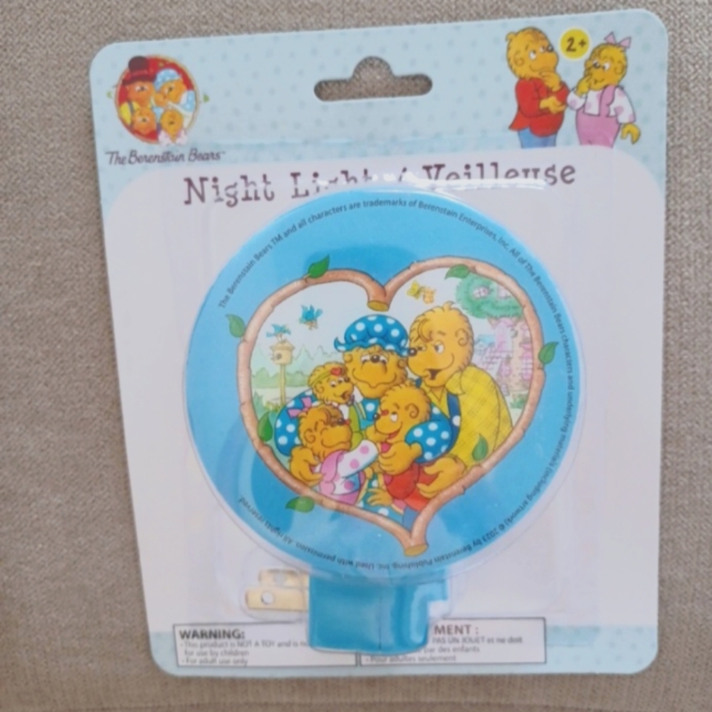 The Berenstain Bears night light new